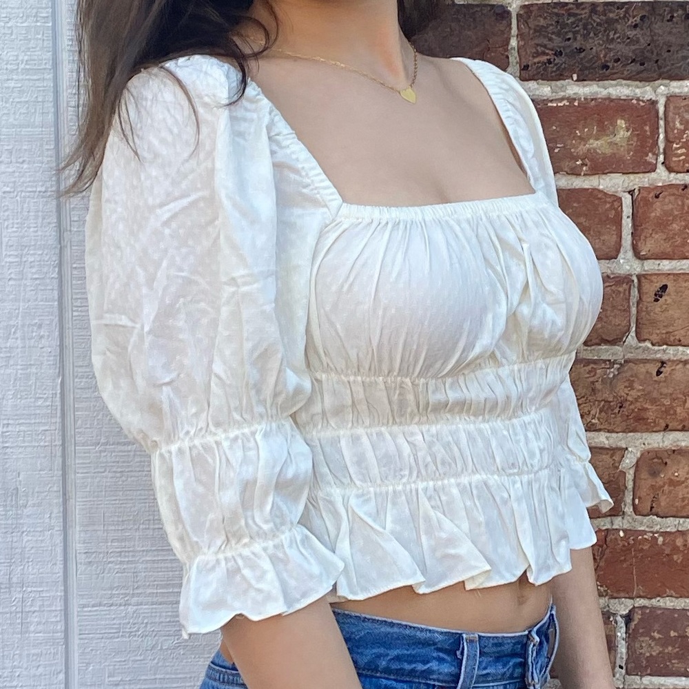 Urban Outfitters Peplum Blouse